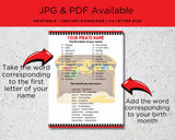 Pirate Name Generator Printable Game