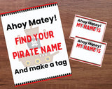 Pirate Name Generator Printable Game