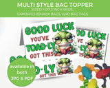 Youve Toad-ly Got This Good Luck Candy Bag Topper Printable