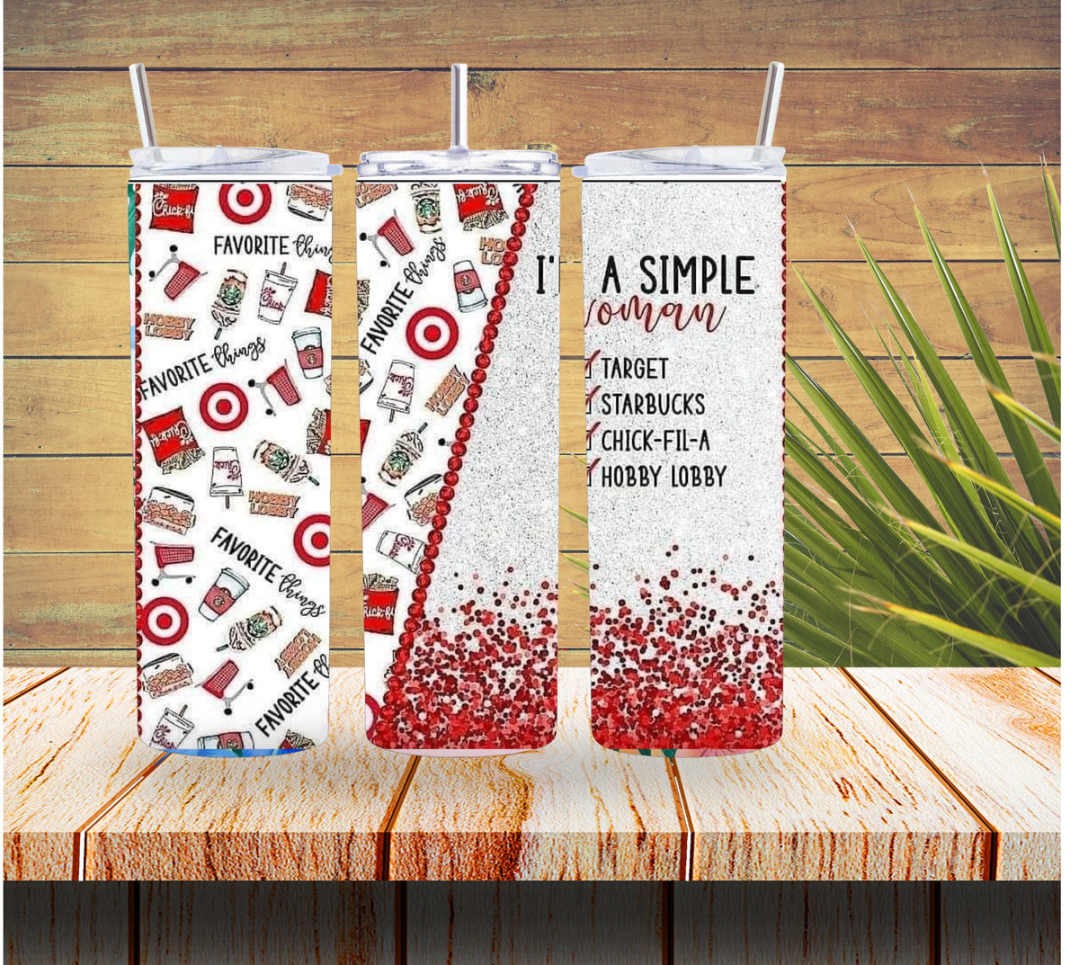 I’m a simple woman 20 ounce Stainless Steel Tumbler *49