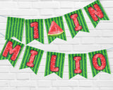 Watermelon Pennant Banner Printable
