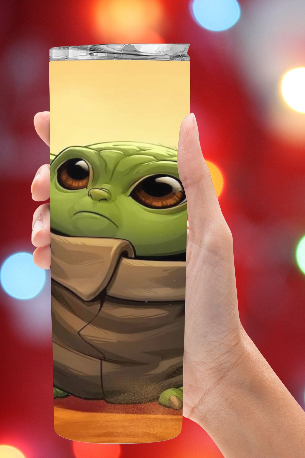 Baby Yoda Personalized Star Wars Tumbler *122