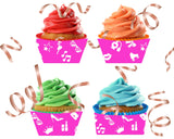 Barbie Cupcake Wrapper Printable