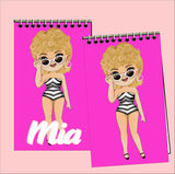 Barbie Personalized Notebook Party Favors