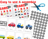 Car Bingo Game Printable