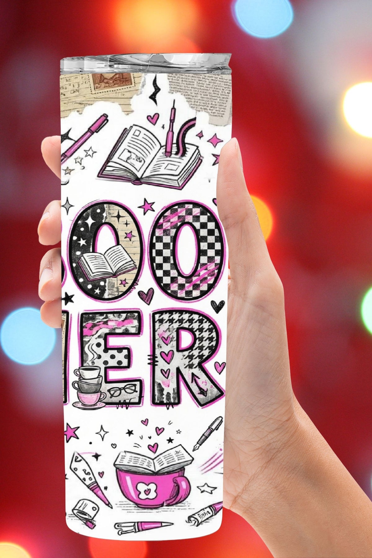 Book Nerd Stainless Steel Tumbler *822