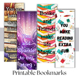 Valentine Printable Bookmarks