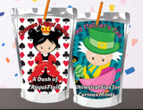 Alice in Wonderland Capri Sun Printable Labels