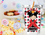 Alice in Wonderland Capri Sun Printable Labels