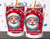 Santas Polar Punch Capri Sun Label