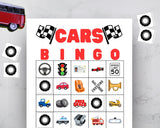 Car Bingo Game Printable