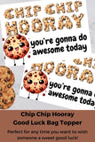 Chip Chip Hooray Good Luck Candy Bag Topper Printable