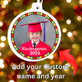 School Year Photo Christmas Ornament