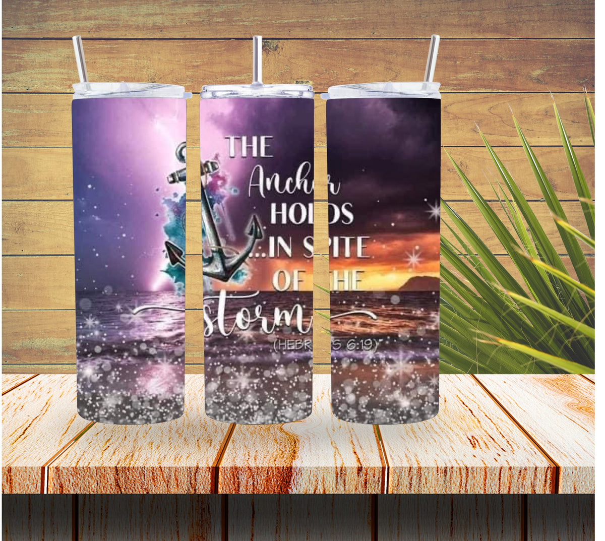 The Anchor and the Storm 20 ounce Stainless Steel Tumbler *463