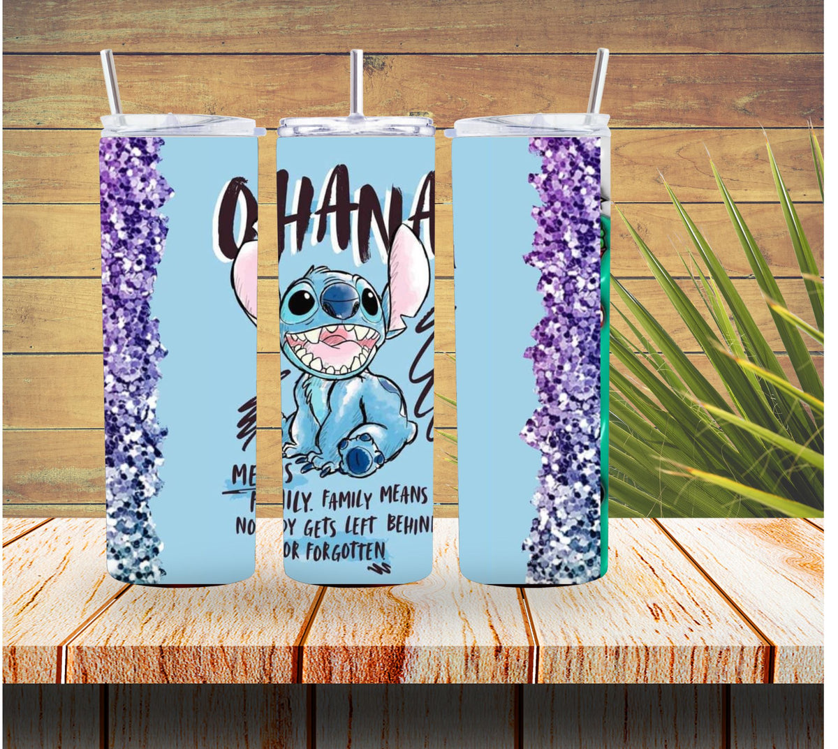 Ohana Stitch 20 ounce Stainless Steel Tumbler *613