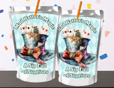 Vintage Alice in Wonderland Capri Sun Printable Label
