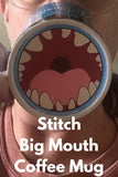 Stitch Big Mouth Ceramic Mug