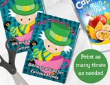 Alice in Wonderland Capri Sun Printable Labels
