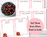 Bookworm Back to School Breakfast Printable Set