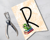 Bookworm Back to School Pennant Banner