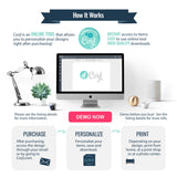 Cute Construction Personalized Mini Candy Bar Wrapper Printable Labels