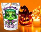 Frankenstein Capri Sun Label Printable – Monster Mash Party Drink Labels