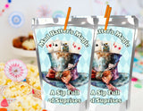 Vintage Alice in Wonderland Capri Sun Printable Label