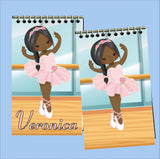 Ballet Party Favor Personalized Notebooks