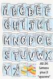 Easter Bunny Ears Alphabet Hershey Candy Bar Wrapper Printable