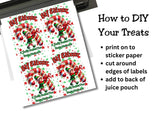 Elf Elixar Printable Capri Sun Label