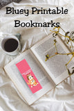 Bluey Printable Bookmarks