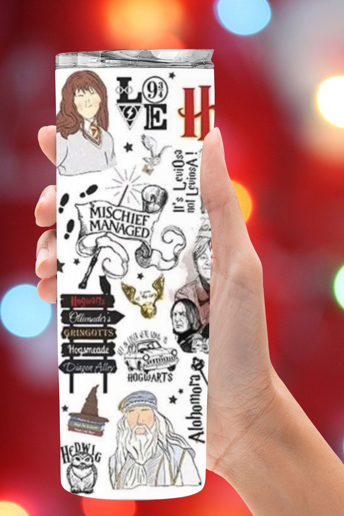 Wizard Words Harry Potter Tumbler *767