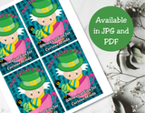 Alice in Wonderland Capri Sun Printable Labels