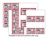 Happy 4th of July Candy Bag Topper Printable