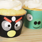 Angry Bird Cupcake Wrapper Printables