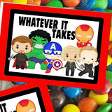Avengers Printable Bag Topper