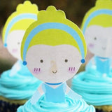 Cinderella Cupcake Topper Printable