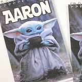 Baby Yoda Personalized  Notebook