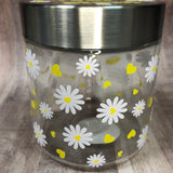 Daisy and Hearts Candy Jar