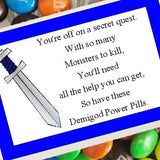 Demigod Power Pills Bag Topper