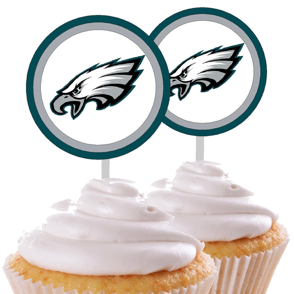 Eagles Cupcake Topper Printable – DIY Party Mom