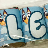 Bluey Alphabet Hershey Candy Bar Wrapper Printable