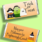 Candy Corn Halloween Candy Bar Wrapper