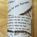 Divine Rivals Book Quote Tumbler   *715