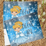 Cinderella Thank You Printable Note Cards