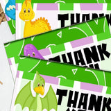 Dinosaur Printable Thank You Notecards