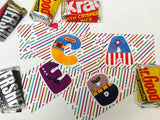Hero Alphabet Hershey Candy Bar Wrapper Printable