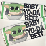 Baby Yoda Valentine Candy Bar Wrapper Printable