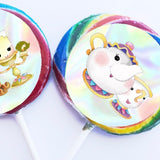 Beauty and the Beast Printable Circles