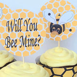 Buzzing Bee Cupcake Topper